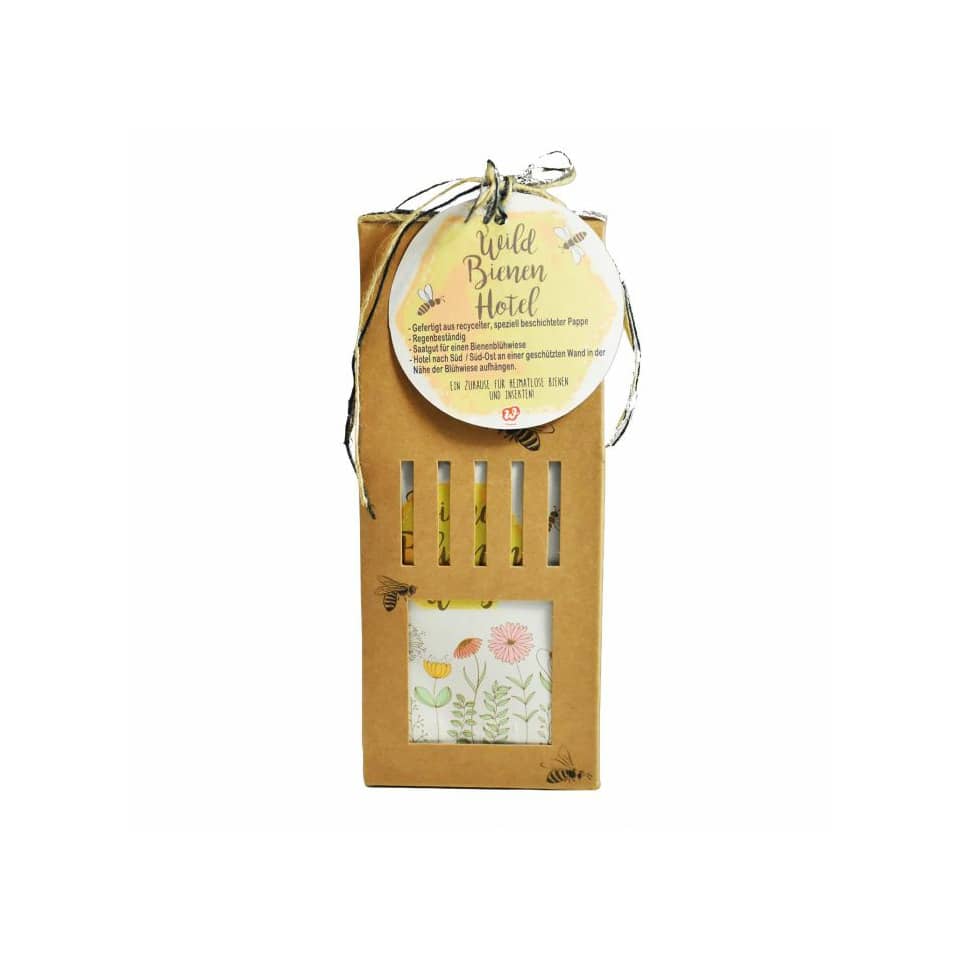 Wundertüte Wildbienen-Hotel - 10 x 24 x 6 cm