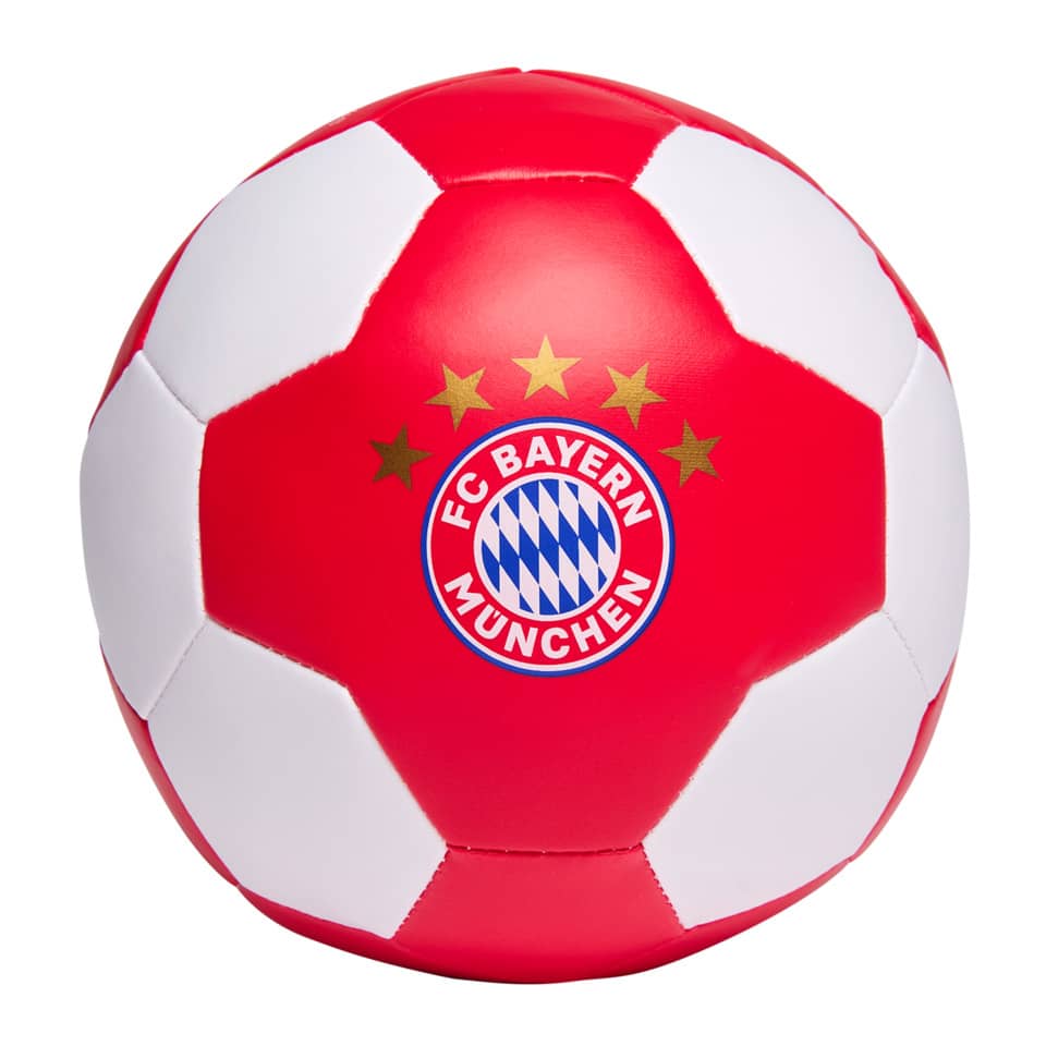 Softball groß Logo rot/weiß