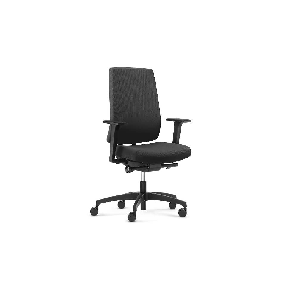 Drehstuhl Indeed Mesh Polo - schwarz