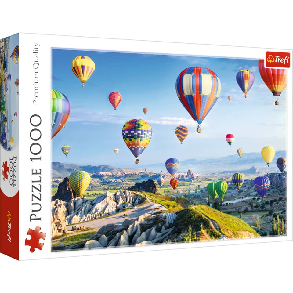 Puzzle Luftballons übr Cappadocia - 1000 Teile