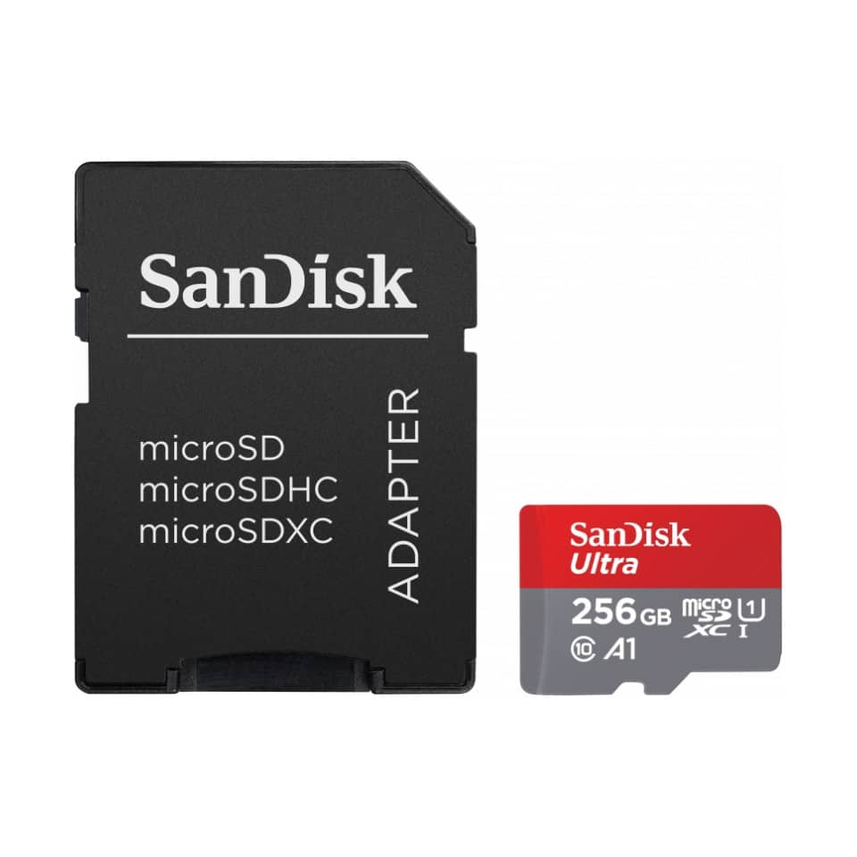 MicroSD Card 256GB Ultra Class 10