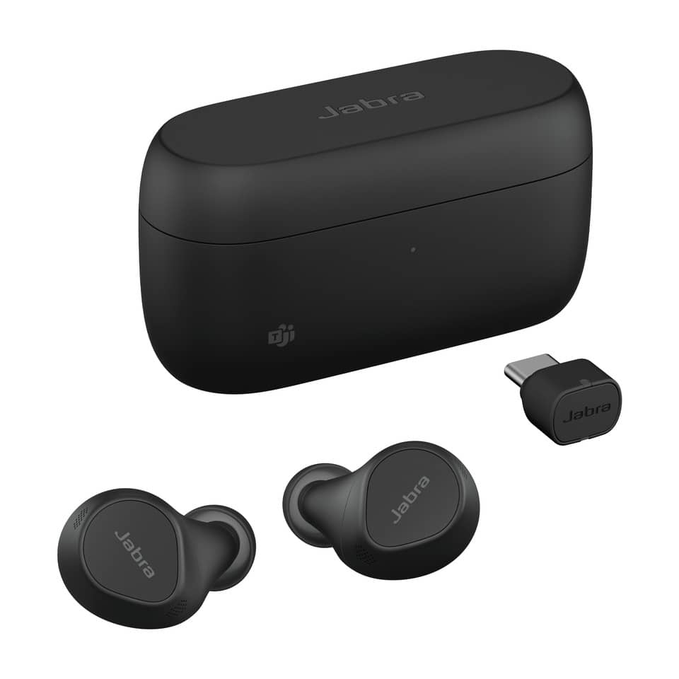 Headset Evolve2 Buds - USB-C MS, schwarz