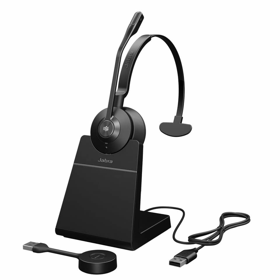Headset Engage 55 SE - USB-A MS Mono (Include Stand), schwarz