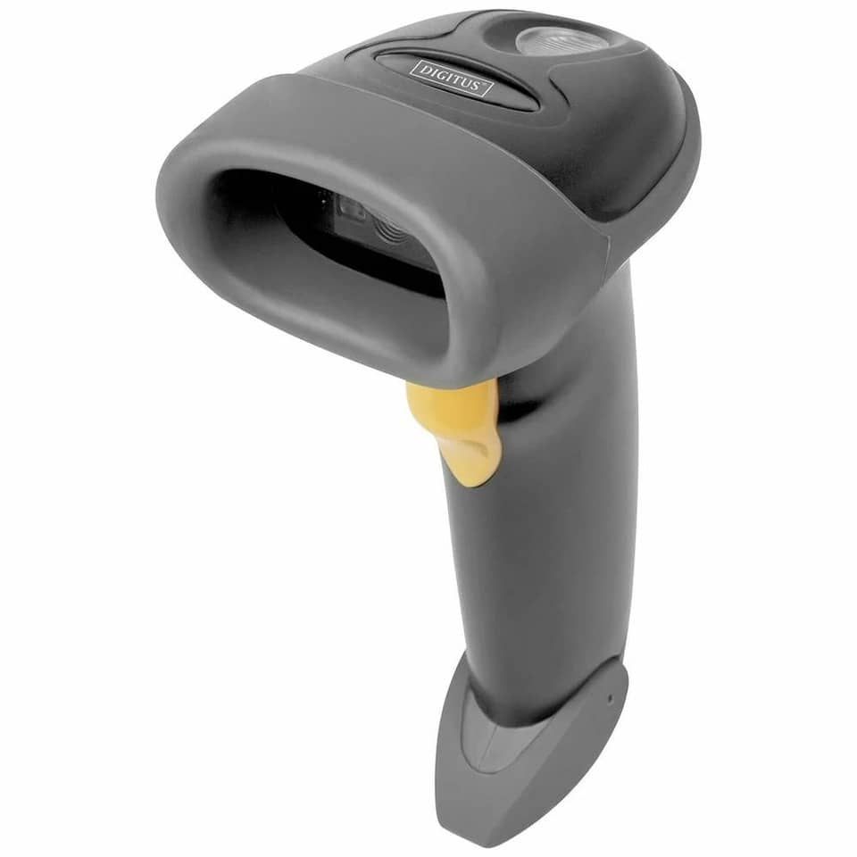 Barcode Handscanner 1D/2D Bluetooth QR-Code grau