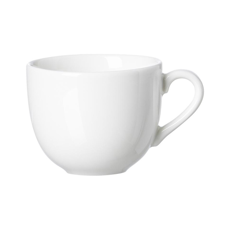 Kaffee Obertasse Skagen - 220 ml, Porzellan, weiß, 6 Stück