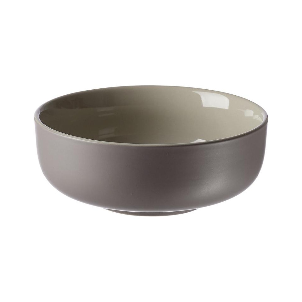 Müslischale Jasper - Ø 14 cm, Keramik, taupe, 6 Stück