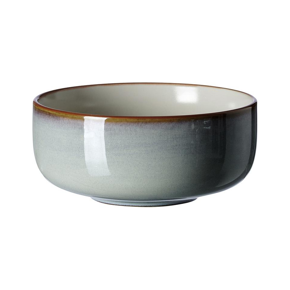 Schale portofino - Ø 14,5 cm, Steinzeug, grau, 6 Stück