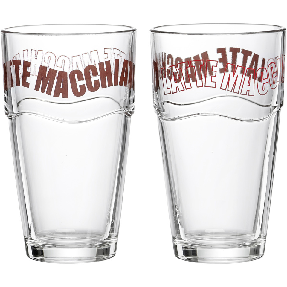Latte Macchiato Glas - 320 ml, 6 Stück