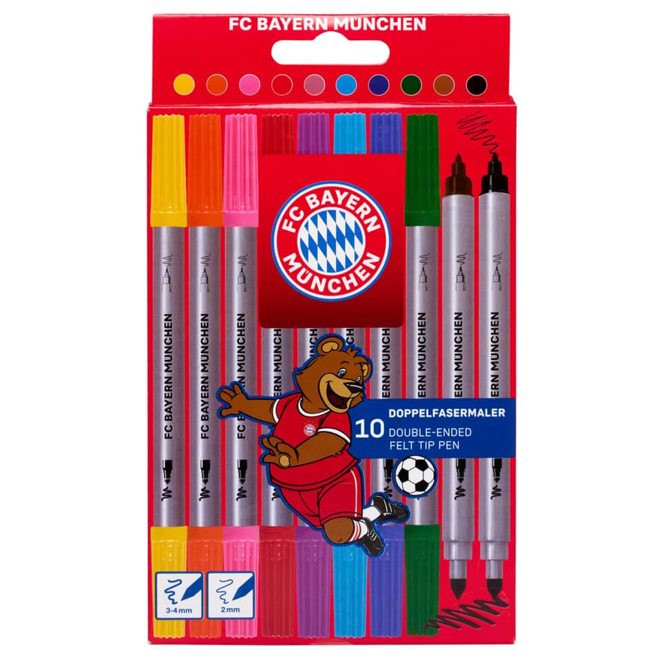 Doppelfasermaler, 10er-Set