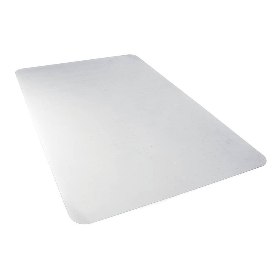 Bodenschutzmatte Cleartex® Marlon BioPlus - 116 x 150 cm, transparent, Teppichböden
