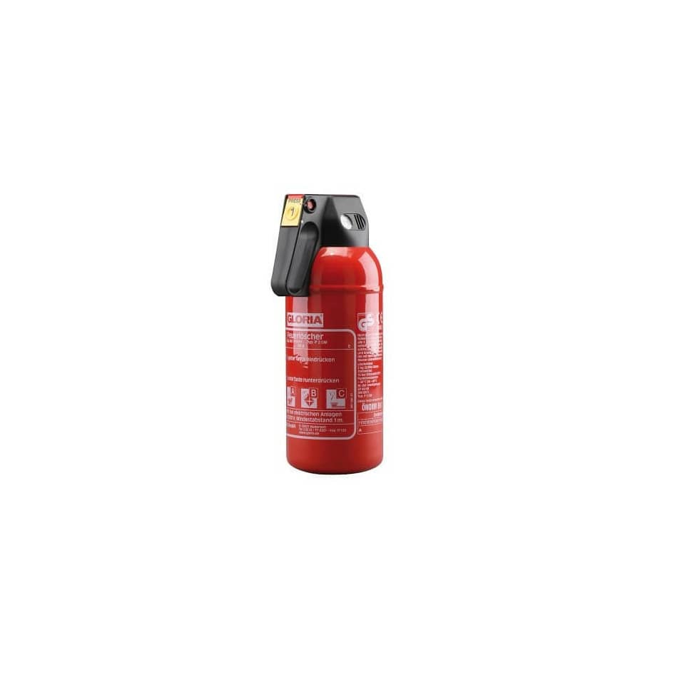 Autofeuerlöscher P2 mit KfZ-Halter

