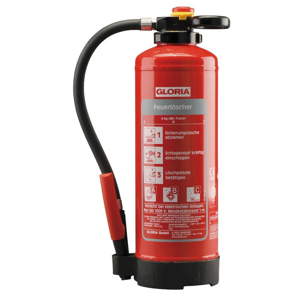 Pulverfeuerlöscher P 6 PRO