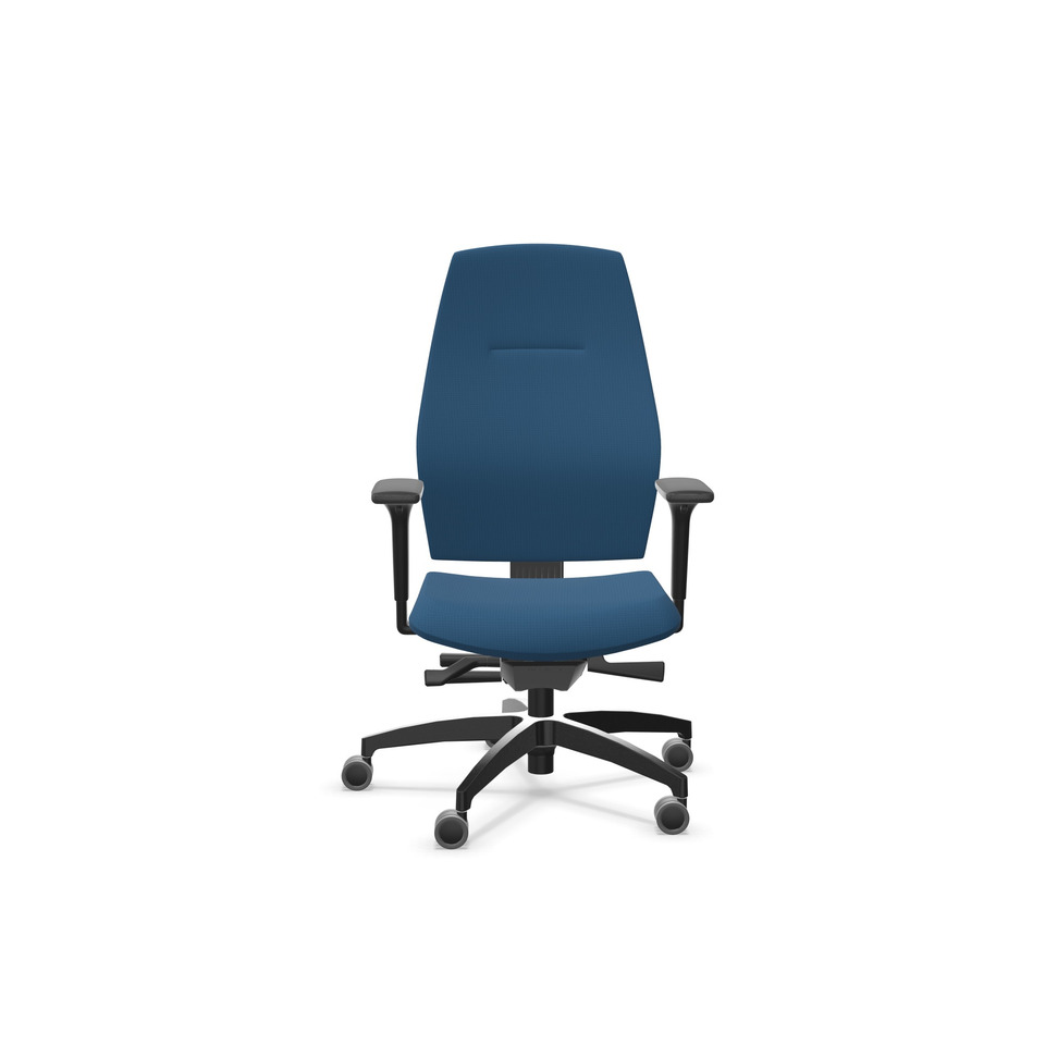 Drehstuhl Shape comfort XT2 mit Armlehne, blau