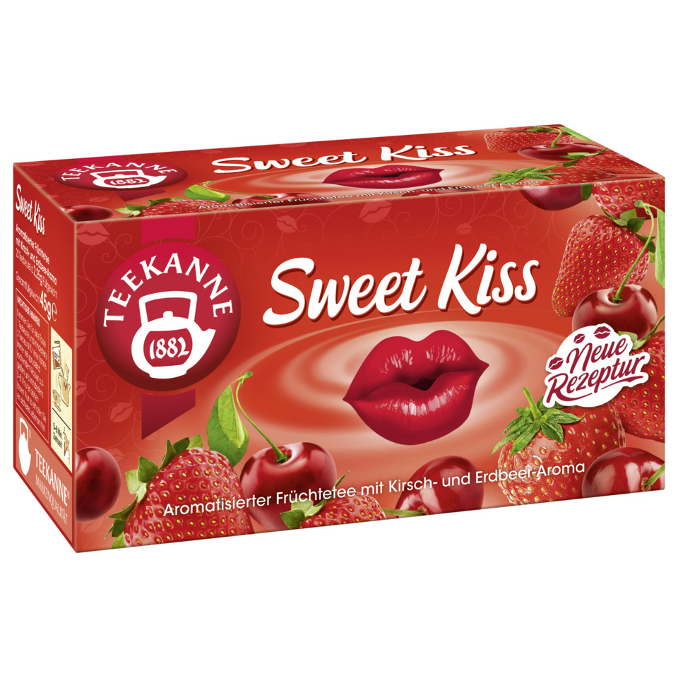 Früchtetee Sweet Kiss - 20 Btl. à 2,25 g