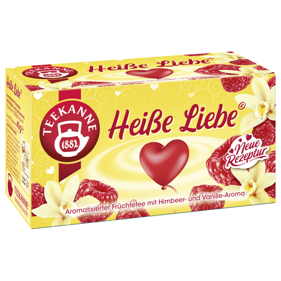 Früchtetee Heiße Liebe - 20 Btl. à 2,25 g