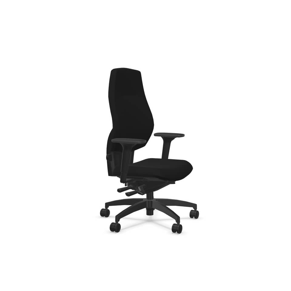 Drehstuhl Shape Comfort XT mit Armlehne, schwarz