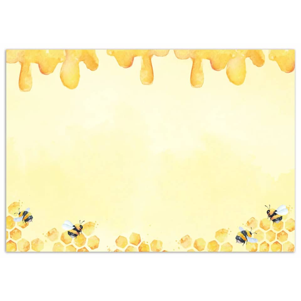 Notiz-Schreibunterlage Honey - 60 x 42 cm, blanko, 25 Blatt