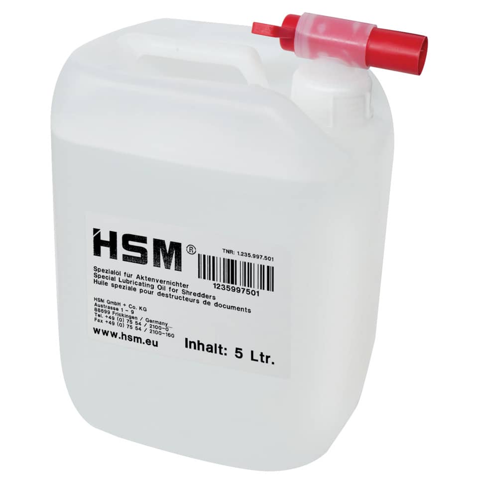 Schneidblock-Spezialöl - 5 Liter Nachfüllkanister