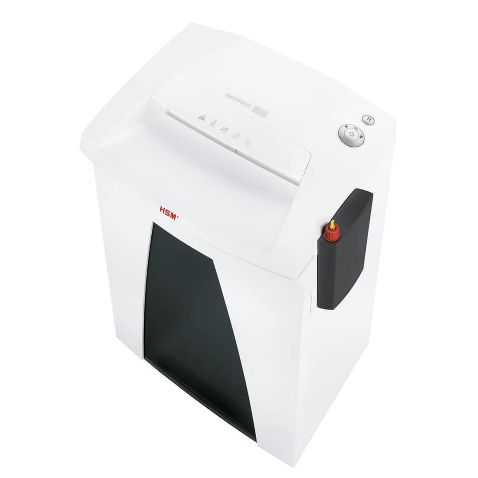 Aktenvernichter SECURIO B32 - Partikelschnitt 0,78 x 11 mm + Öler