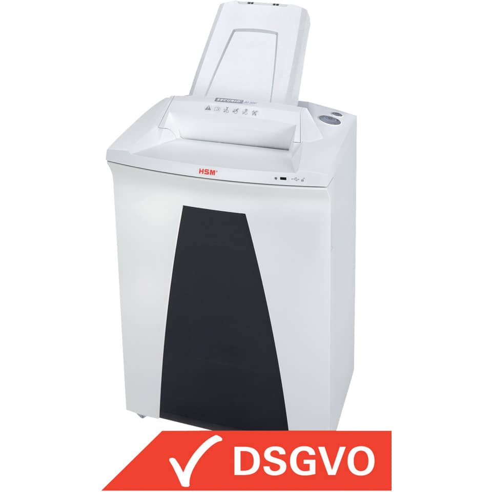 Aktenvernichter SECURIO AF 500 - Partikelschnitt 0,78 x 11 mm, Autofeed