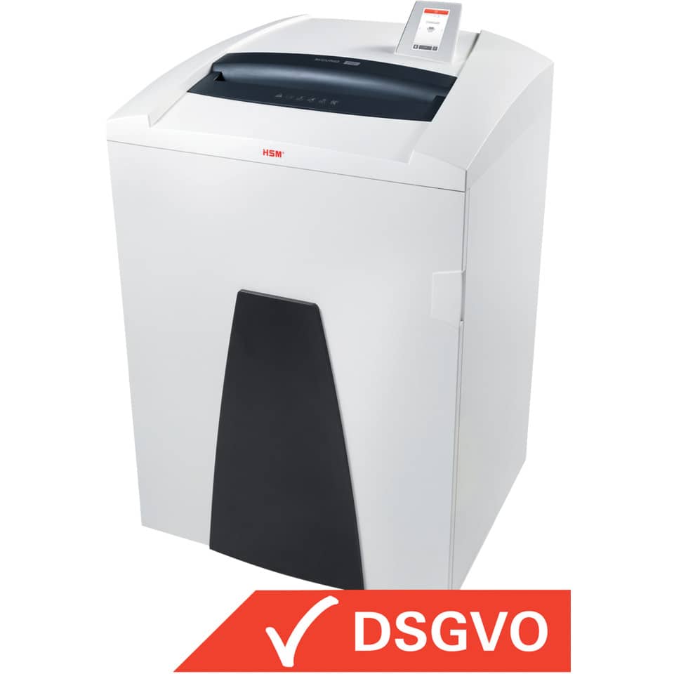 Aktenvernichter SECURIO P44i - 1 x 5 mm + separates OMDD-Schneidwerk
