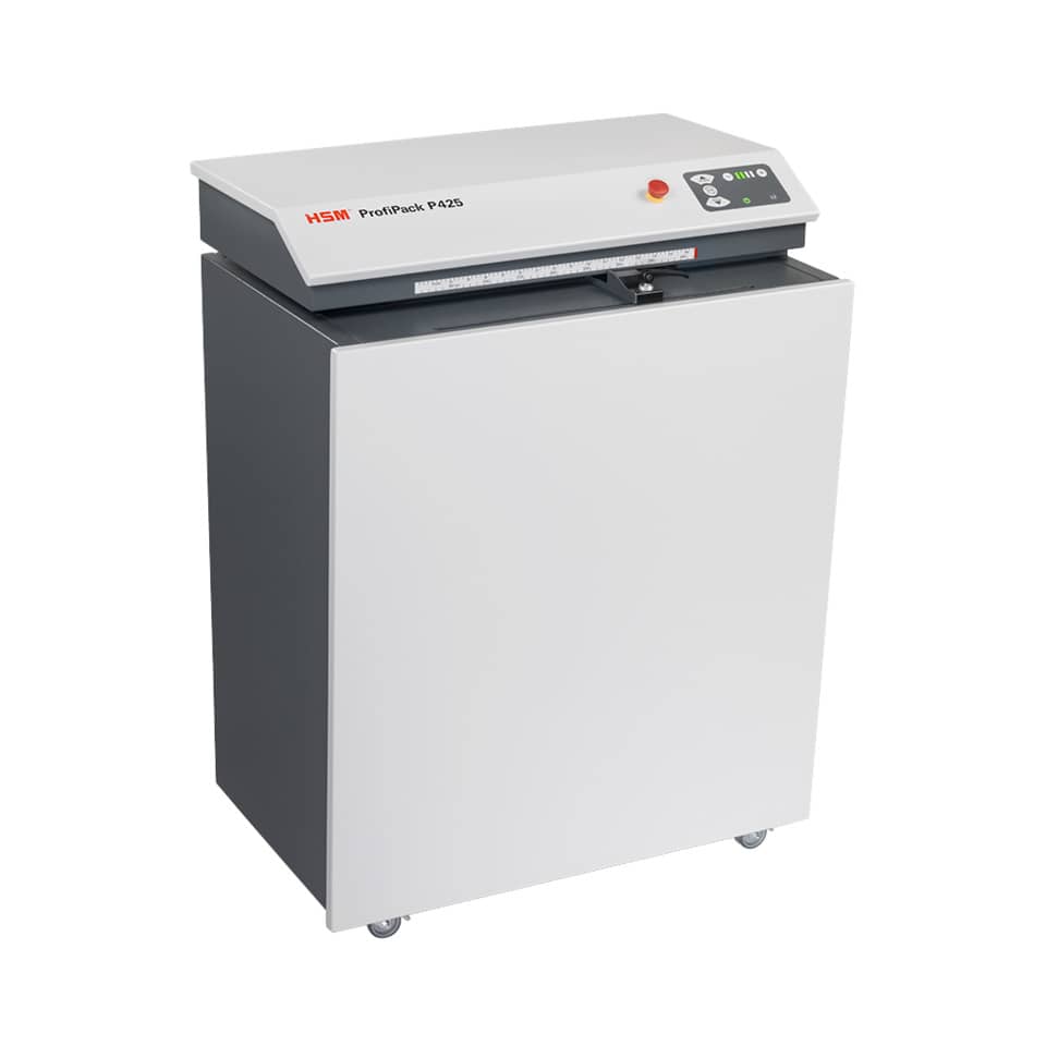 Verpackungspolstermaschine ProfiPack P425 - 215-240V 50/60Hz, inkl. Adaptionssatz für Absaugung
