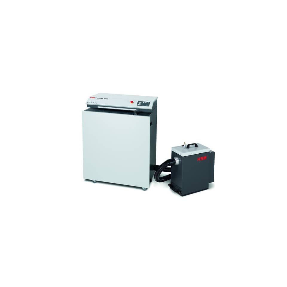 Verpackungspolstermaschine ProfiPack P425 - 3x400V / 50 Hz, inkl. Adaptionssatz für Absaugung