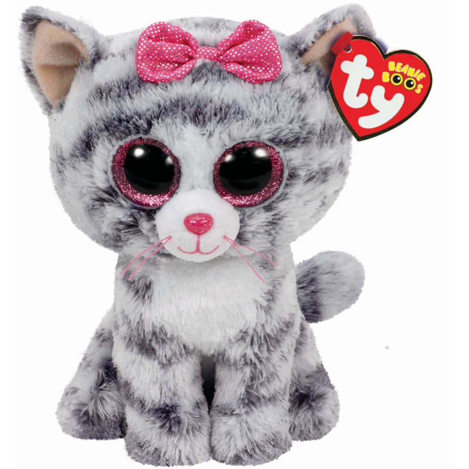 Plüschfigur Beanie Boos - Katze Kiki, 15 cm