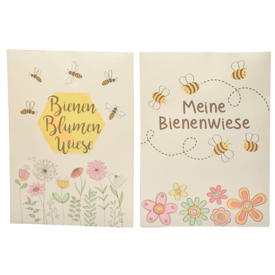 Wundertüte Bienen Blumenwiese Saattüte