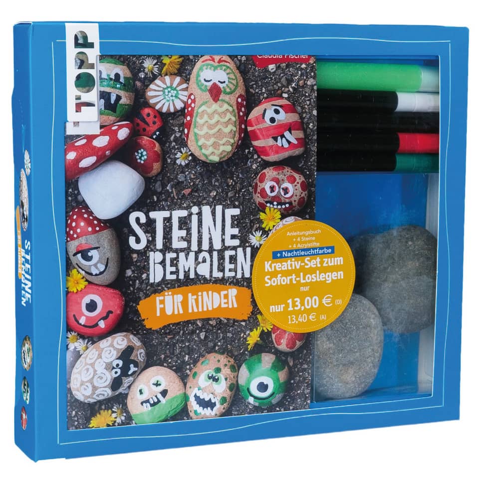 Kreativ-Set Steine bemalen
