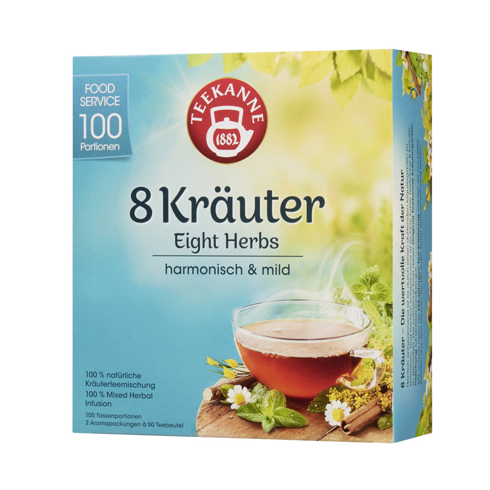 8 Kräutertee - 100 Btl. à 1,25g