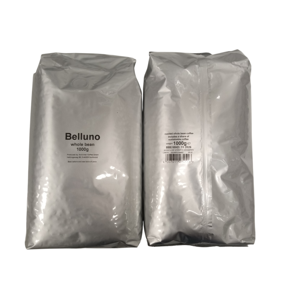 Kaffee Belluno RFA EURO 1.000 g ganze Bohne