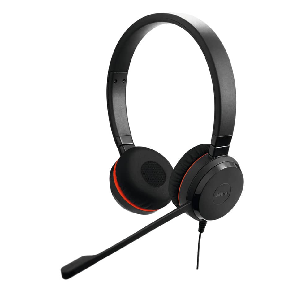 Headset Evolve 20 MS Stereo, schwarz