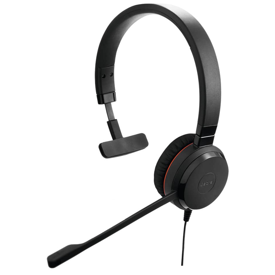 Headset Evolve 20 MS Mono, schwarz