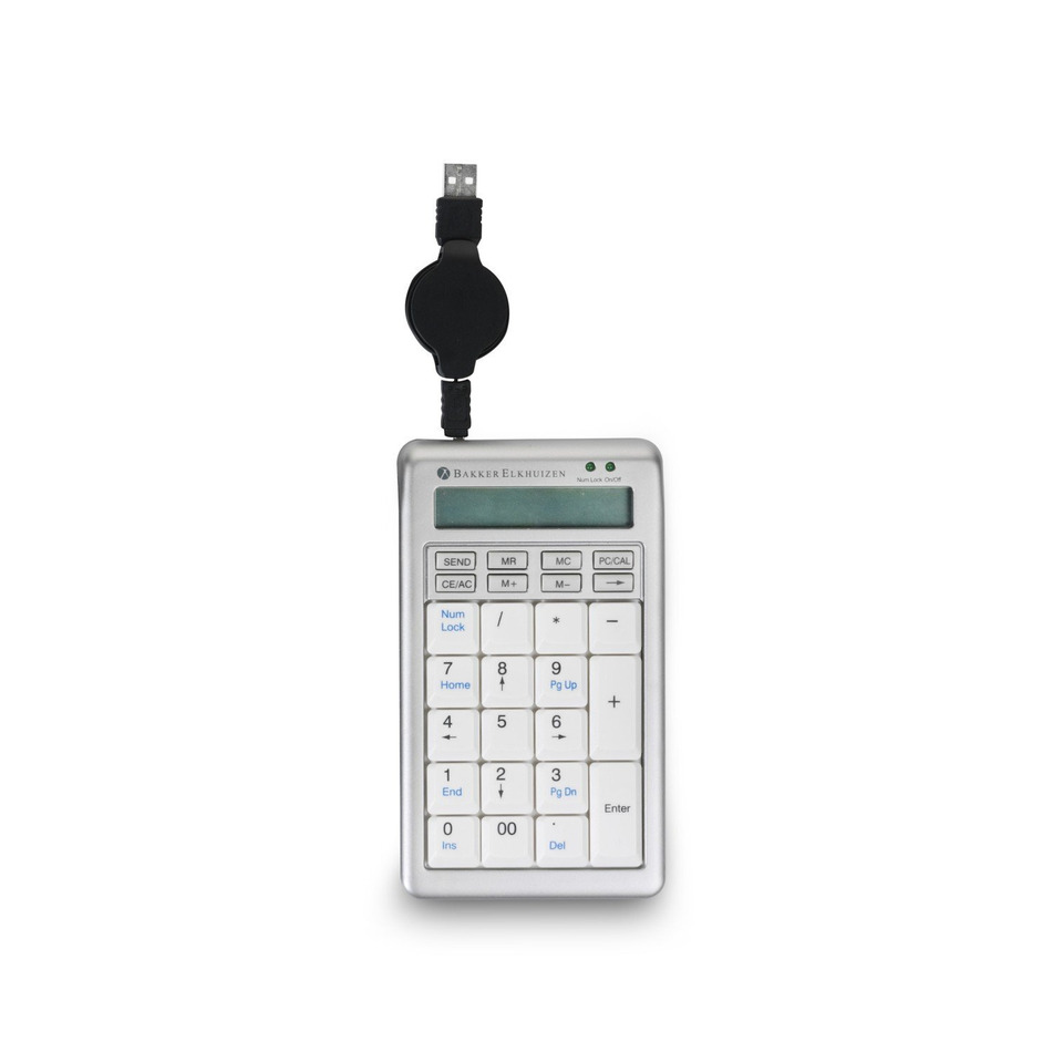 Nummernblock für S-Board 840 silber-grau