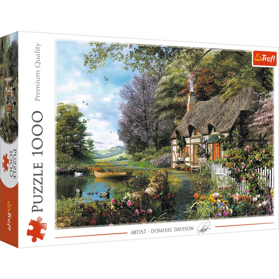Puzzle Ein gemütliches Eckchen - 1000 Teile