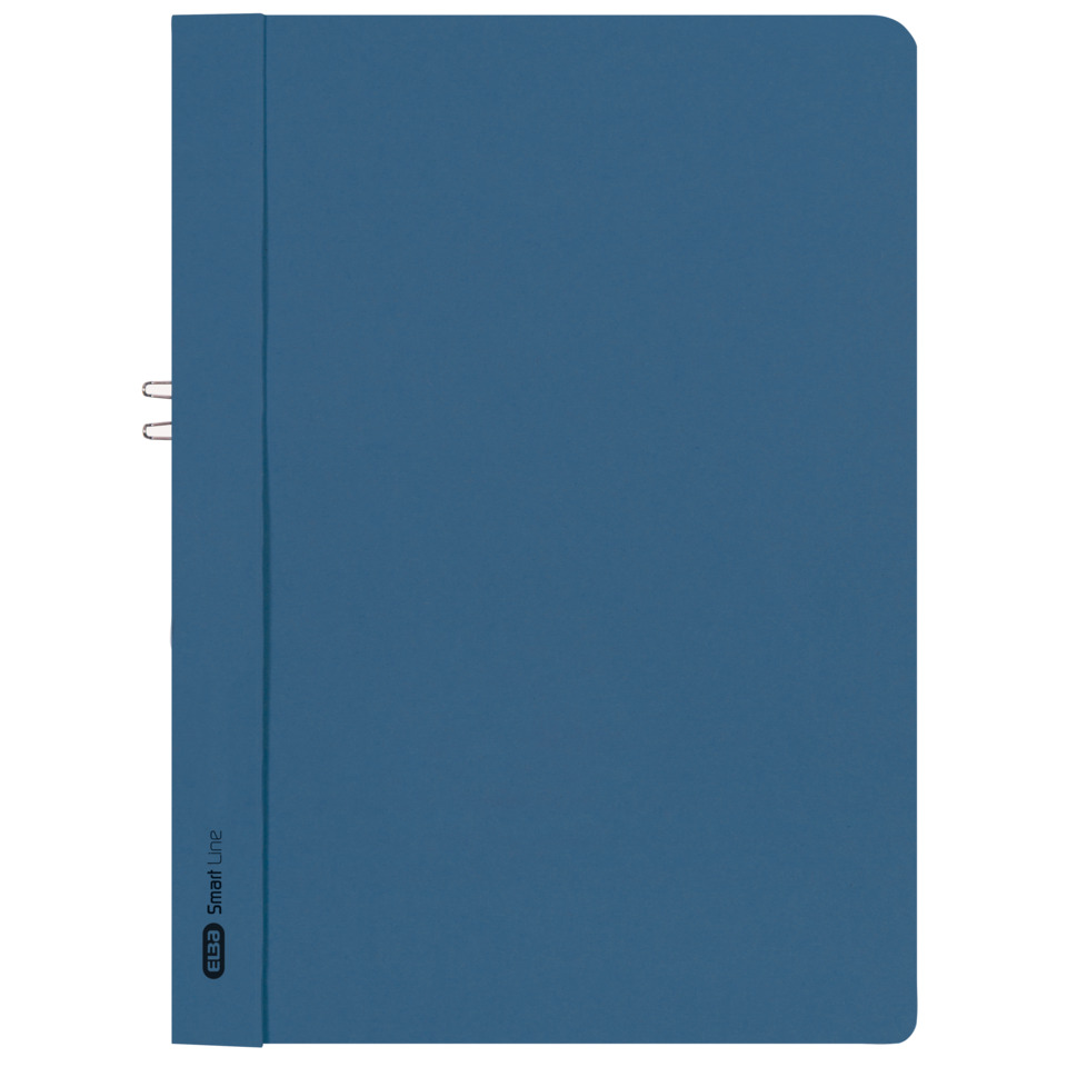 Klemmhandmappe ohne Deckel - A4, 10 Blatt, Manilakarton (RC), blau