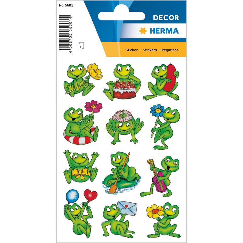 5601 Sticker DECOR Frösche