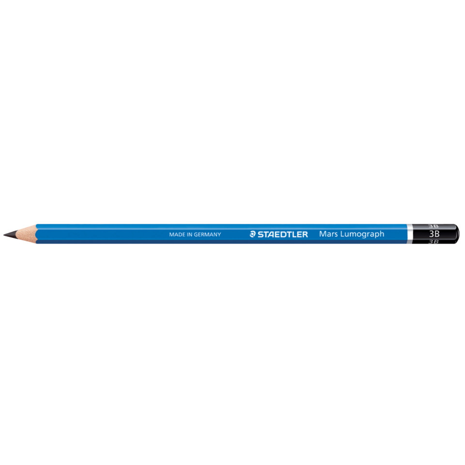 Bleistift Mars® Lumograph® - 3H, blau