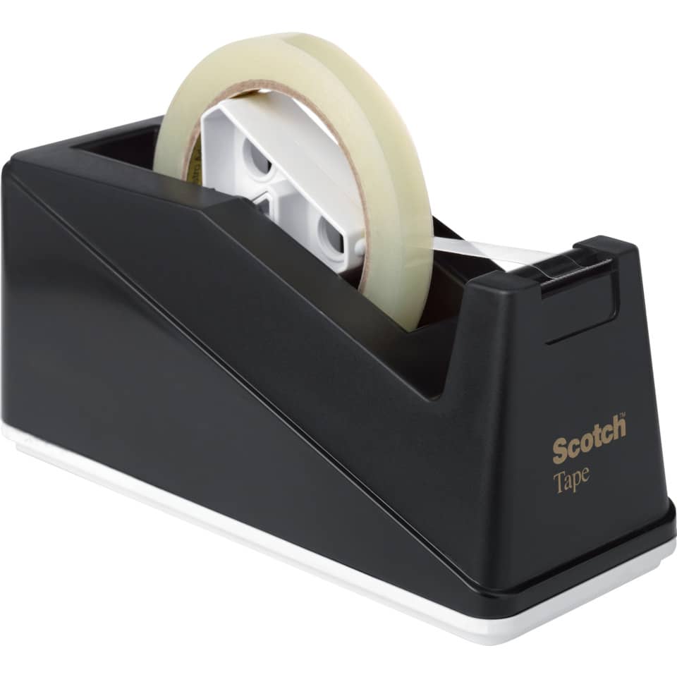 Tischabroller C10 - Klebefilm bis Bandgröße 66 m x 25 mm, schwarz