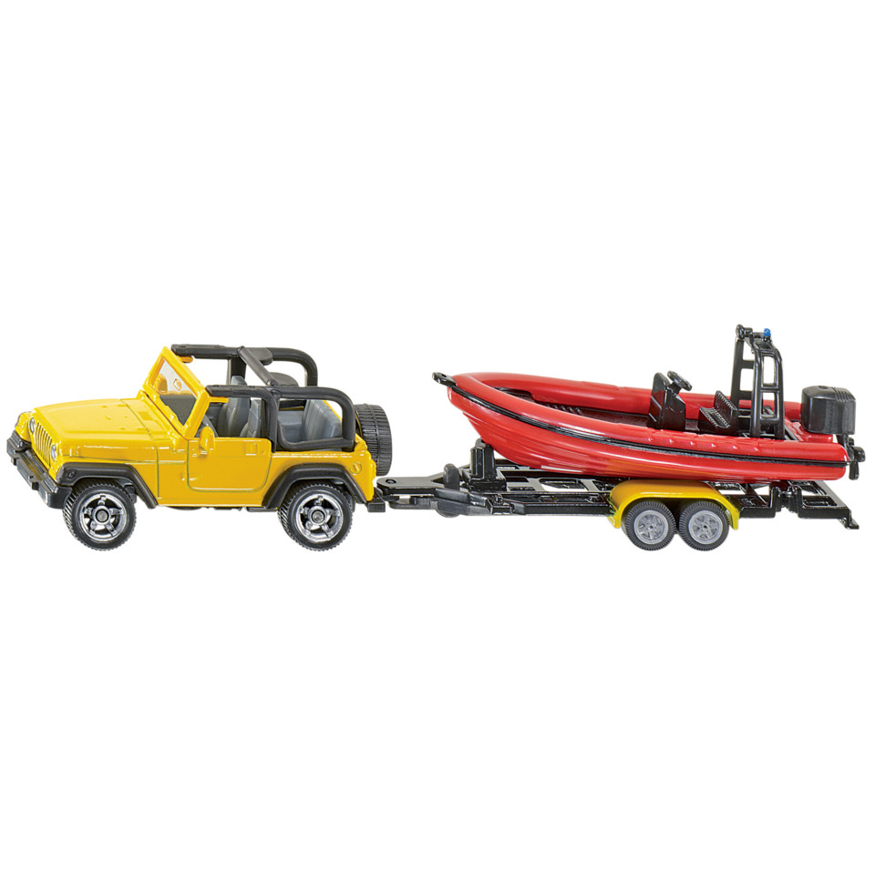 1658 Jeep mit Boot