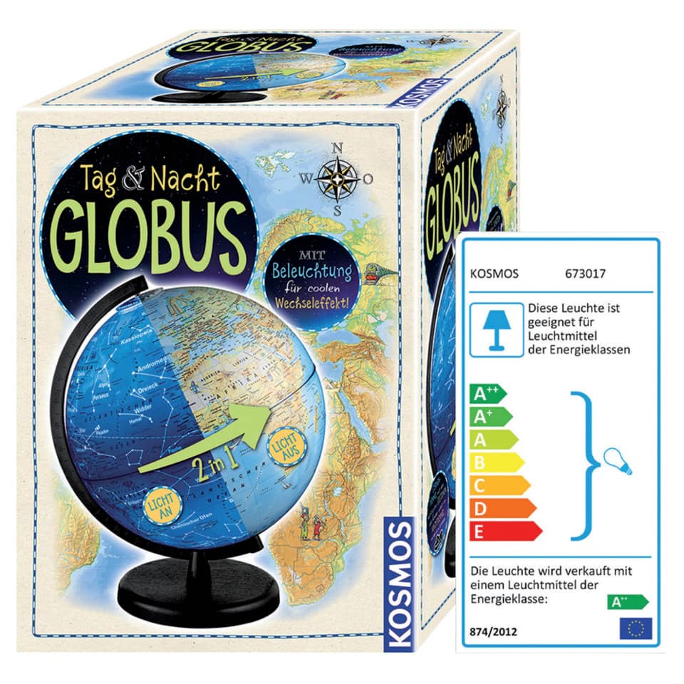 Experimentierkasten - Tag und Nacht Globus