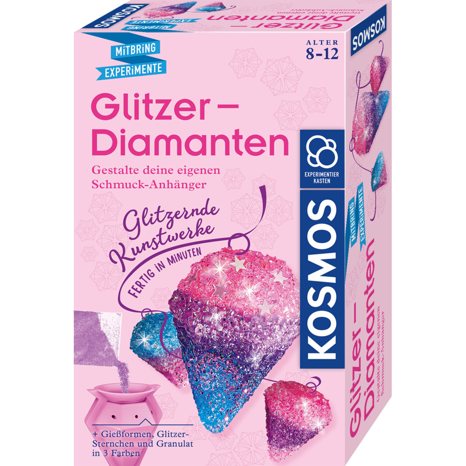 Experimentierkasten - Glitzer-Diamanten