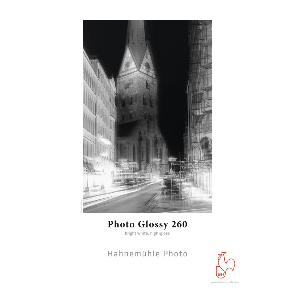 Inkjet Fotopapier Photo Glossy, A4, 260g/m², 25 Blatt, hellweiß