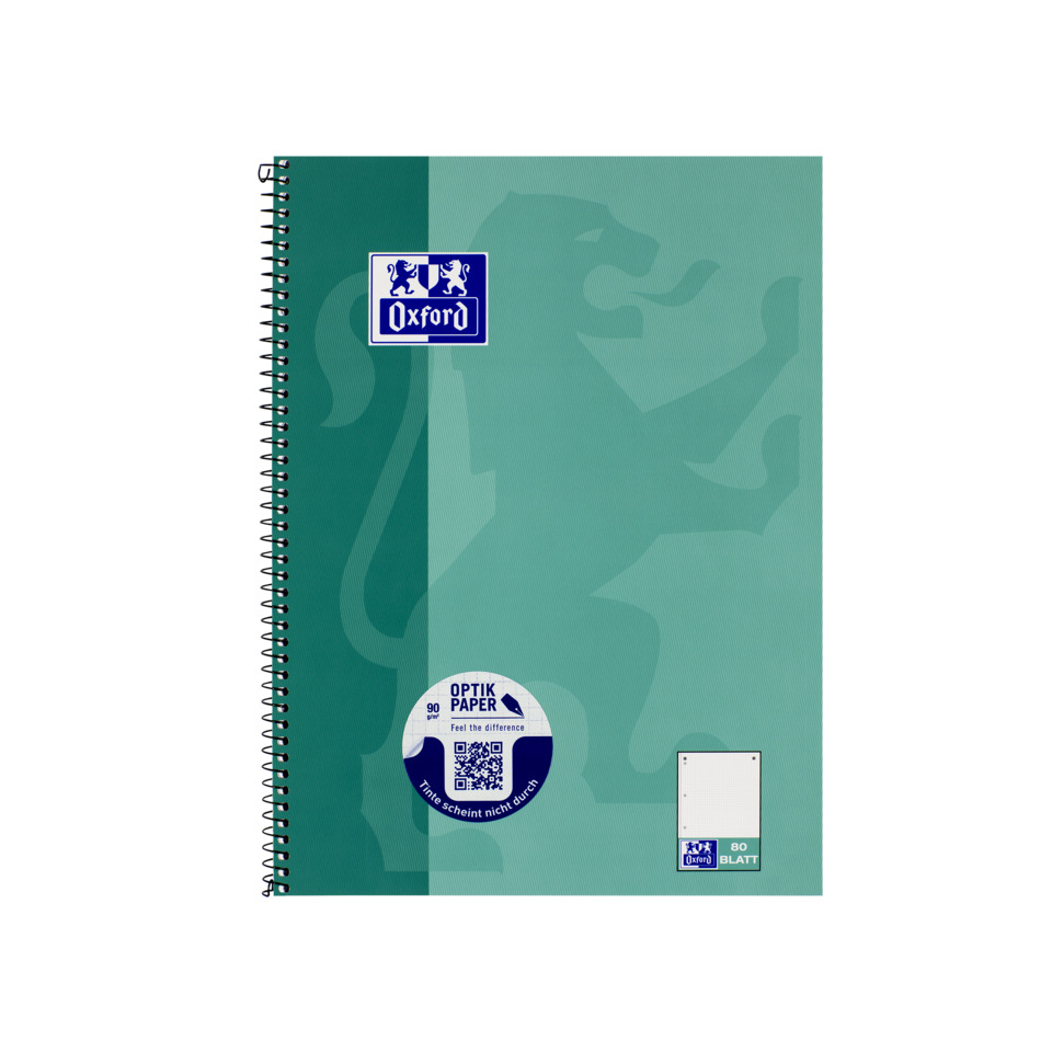 Collegeblock - A4+, 80 Blatt, 90 g/qm, punktkariert