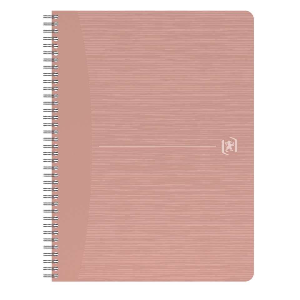 My RecUp Spiralbuch - A4, 90 Blatt, liniert, rosa