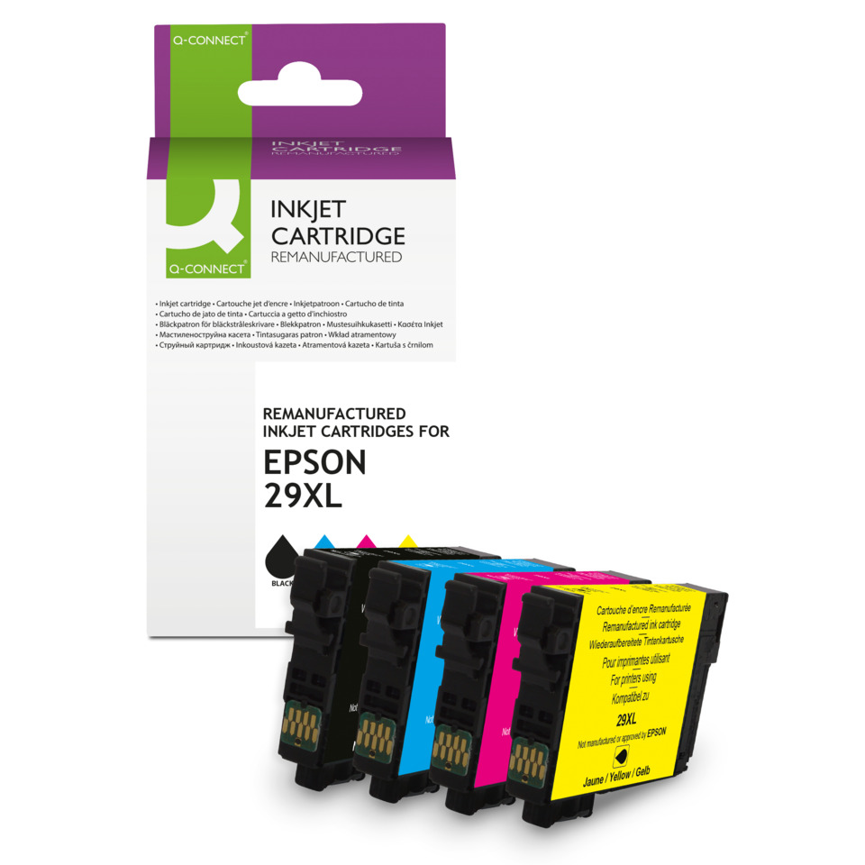 Alternativ Q-Connect Tintenpatrone MultiPack Bk,C,M,Y (KF14230)