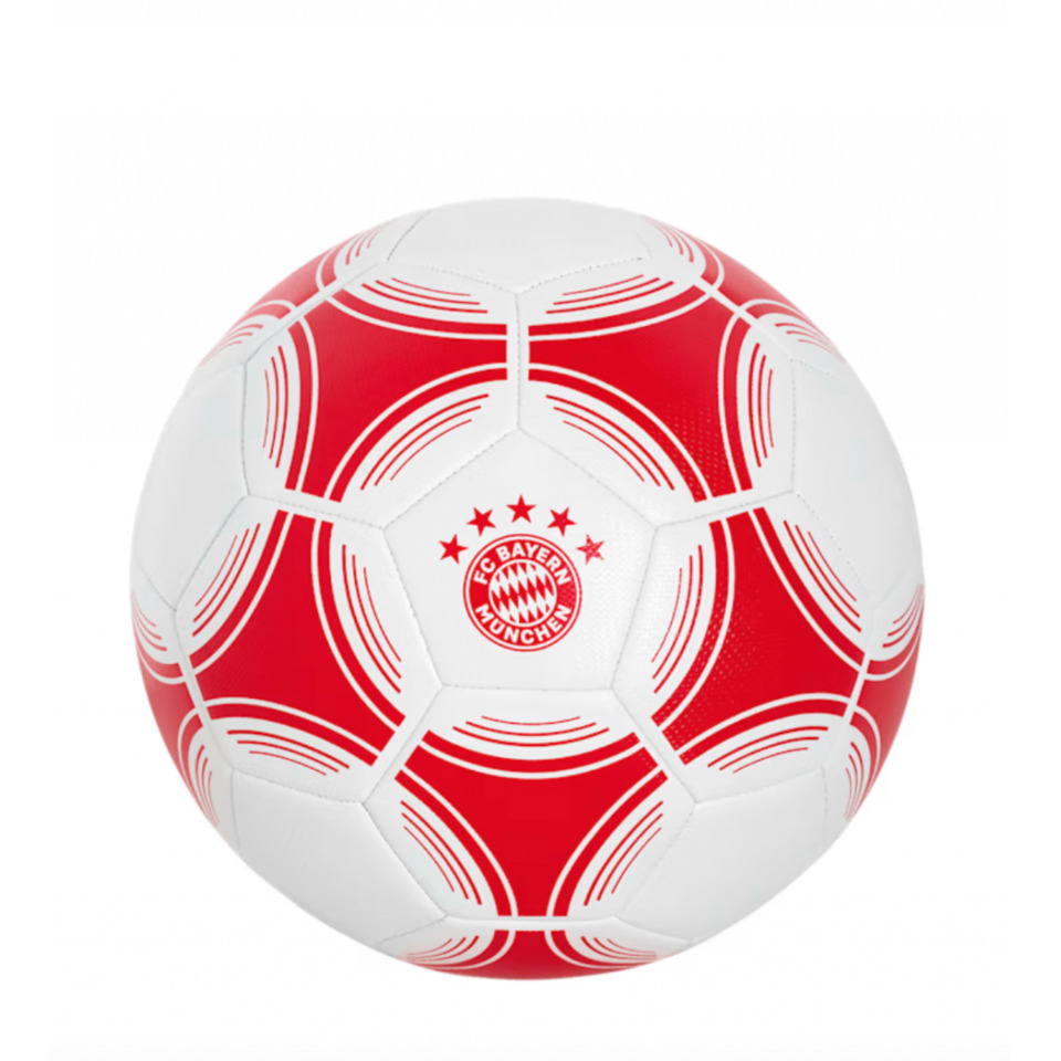 Fußball Performance Logo, Gr.5, rot/weiß