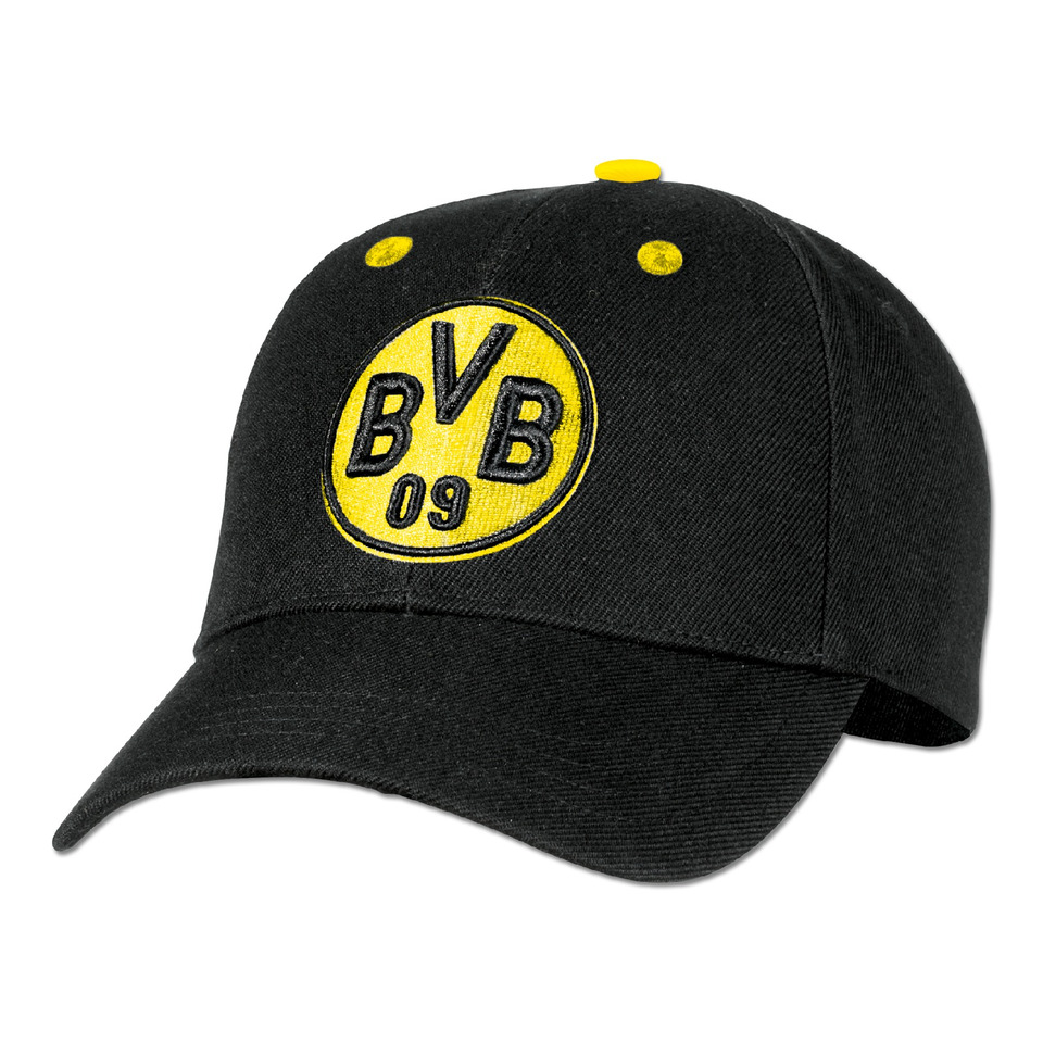 Kappe, schwarz/gelb