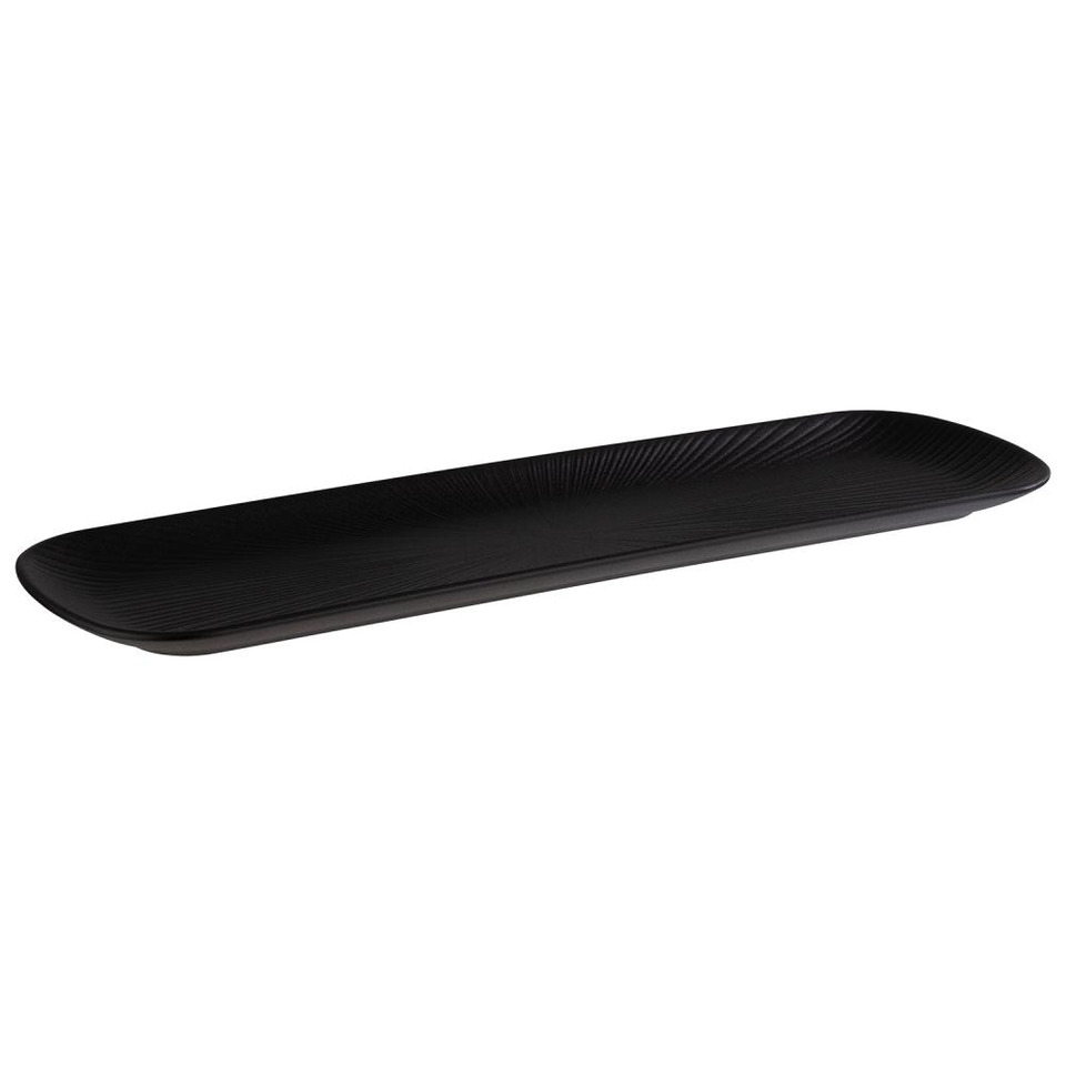 Tablett Nero Gn 2/4, 53x16,2cm, schwarz